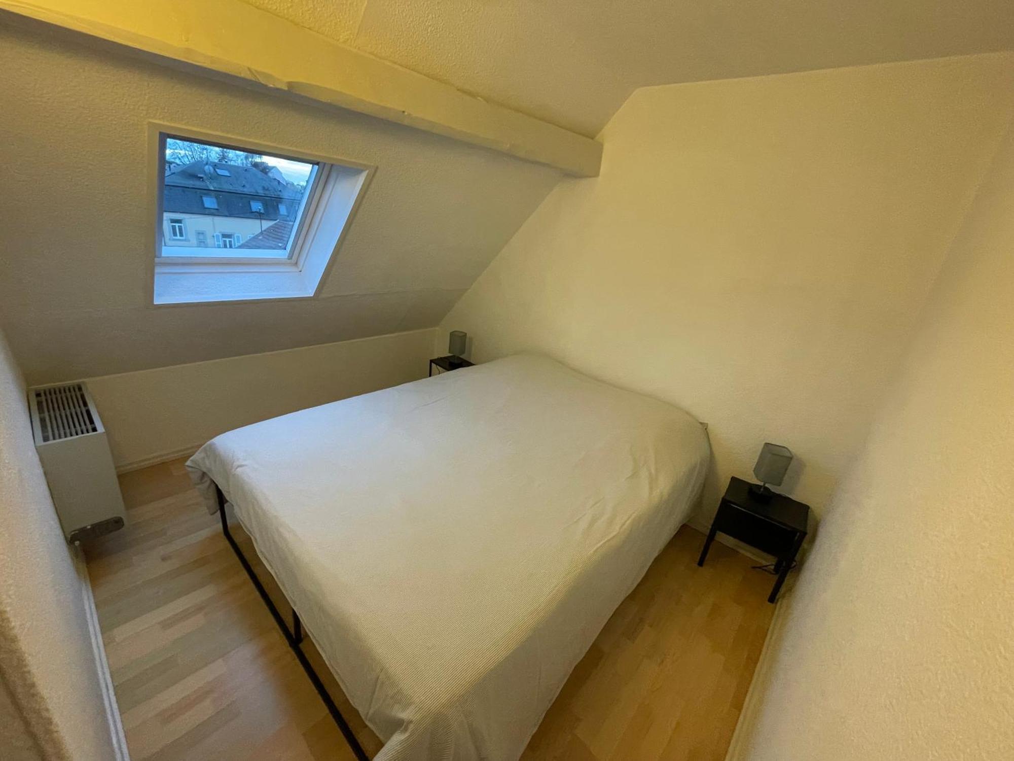 Fathala - Appartement Lumineux En Dernier Etage - Face A La Gare Routiere Sarrebourg Esterno foto
